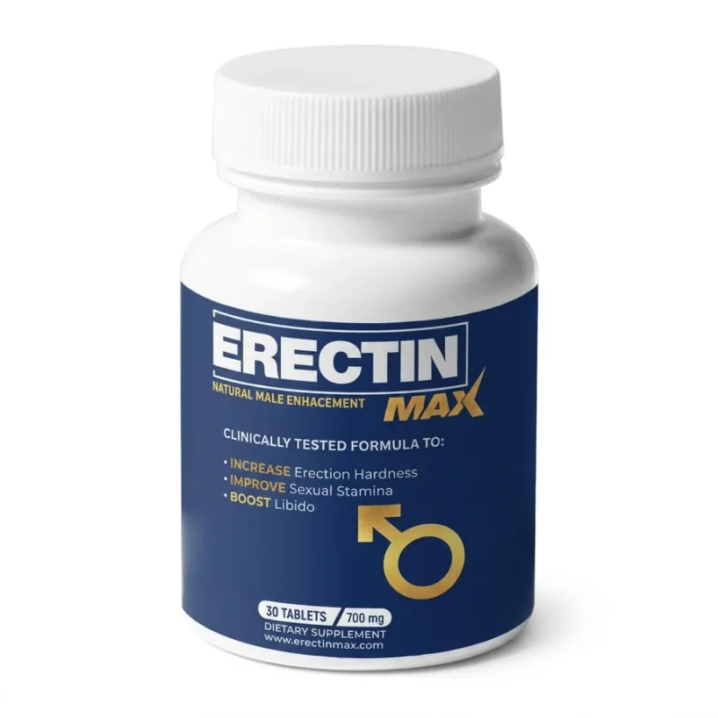 Erectin Max tablet kutusu önden görünüm